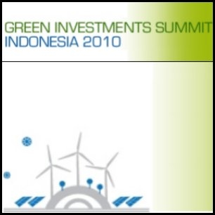 Green Investments Summit Indonesia 2010 - Indonesia In Need Of Clean Energy Developers And Investors