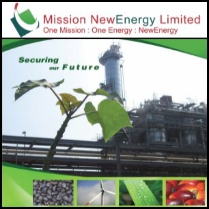 Valero (NYSE:VLO) And Mission NewEnergy (ASX:MBT) Execute US$3.5 Billion Biofuels Offtake Agreement