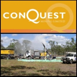 Conquest Mining Limited (ASX:CQT) Received High Grade Gold Results From Mount Carlton