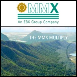 Brazilian miner MMX Mineracao e Metalicos SA(SAO:MMXM3) expects to pay off US$600 million of debt next year. The payment would be made from the US$400 million MMX stake purchased by China's Wuhan Iron & Steel Group ( SHA:600005). Last month MMX sold a 22 percent equity stake in the company to Wuhan Iron and Steel Co. MMX would raise a further $250 million in 2010 from a share subscription involving its minority shareholders. After debt reduction the company could seek more credit from new sources, such as the China Development Bank, said MMX President Roger Downey. The company will invest up to US$1.2 billion to more than triple iron ore production capacity by 2015.