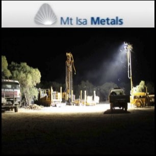 Mt Isa Metals Limited (ASX:MET) Quarterly Report For The Period Ended 31 December 2009