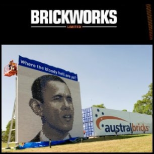 Brickworks Limited (ASX:BKW) Announce 100 SQM Barack Obama Tribute Unveiled Today In Horsley Park - Despite His No Show 