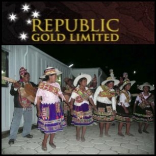 Republic Gold Limited (ASX:RAU) Progresses Financing Activities For Amayapampa Gold Project Development