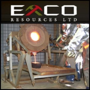 Exco Resources Limited (ASX:EXS) First Gold Pour At White Dam Gold Project
