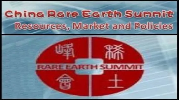 China Rare Earth Summit Will Be Held In Beijing China, Aug.2-6 2010