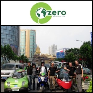 Zero Emissions Race - Around The World in 80 Days With Zero Emission Vehicles - Has Successfully Arrived in Shanghai 