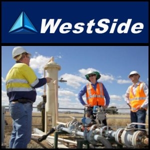 Steady Half Year Results as WestSide Set To Benefit from Higher Gas Prices