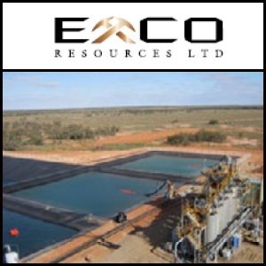 Exco Resources Limited (ASX:EXS) Announce Completion of the Sale of Cloncurry Copper Project to Xstrata (LON:XTA)