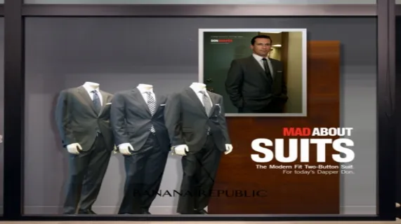 Banana Republic Bring 'Mad Men' Look to the Forefront