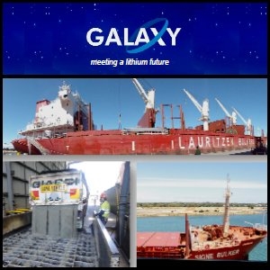Galaxy Resources Limited (ASX:GXY) Completes Third Spodumene Shipment