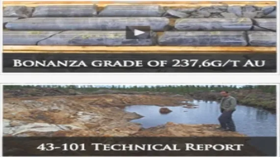 Confirms The Continuity Of The 325 Zone at Depth, Including 37.1 g/t Au Over 4.8 m