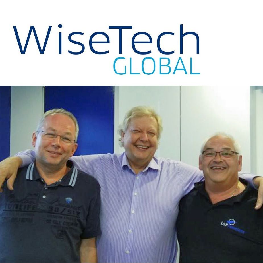 (L to R): Erik Wilting, Head of R&D, LSP Solutions; Richard White, CEO, WiseTech Global; Marco Pieplenbosch, MD, LSP Solutions