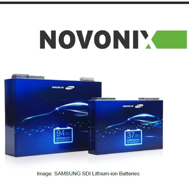 NOVONIX To Supply Samsung SDI and Pursue R&D Collaboration