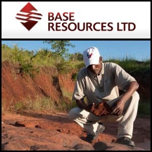 Reporte del Mercado Australiano del 25 de febrero de 2011: Base Resources (ASX:BSE) Anunció un Aumento de Recursos de 7,17 Millones de Toneladas en el Proyecto de Arenas Minerales Kwale en Kenya