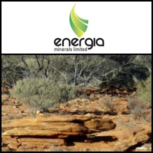 Laporan Pasar Australia 1 Nopember 2010: Energia Minerals (ASX:EMX) Memulai Pengerjaan Pengeboran Uranium yang Baru