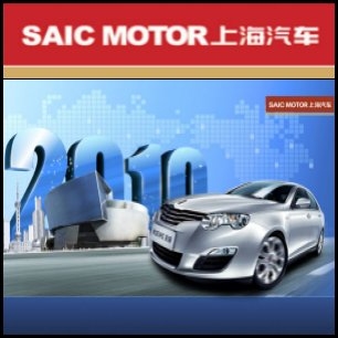 中国最大の自動車メーカーである SAIC Motor Corp (SHA:600104) は、今年の売上において10％超の増加を見込んでいる。これは2009年の成長率57％からの大幅下落となる。