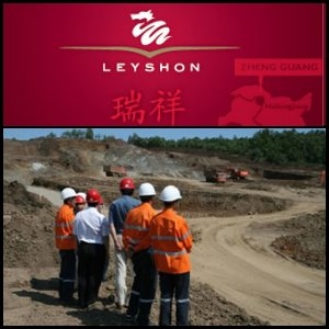 2010년 10월5일 호주 시장보고서: Leyshon Resources Limited (ASX:LRL), 몽골 남서지역 점결탄 탐사 라이선스 신청