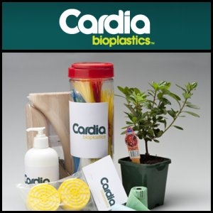 2011년 3월10일 호주 시장보고서: Cardia Bioplastics (ASX:CNN), 환경친화적 수지(Resin) 중국 유통업체로 Wesco China 선정