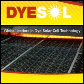 2011년 8월15일 아시아 현장보고서: Dyesol Limited (ASX:DYE), 강철 프로젝트 DSC 사업 성과달성